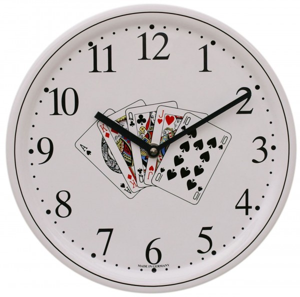 Keramik-Uhr / Skatblatt