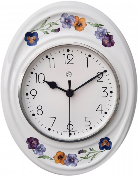 Funk-Küchenuhr / Blumenranke