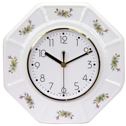 Funk-Küchenuhr / kleine Fuchsie