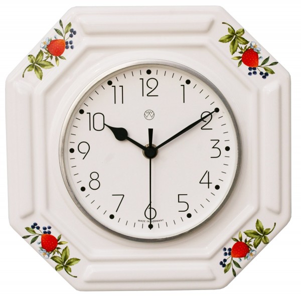 Funk-Küchenuhr / Erdbeeren