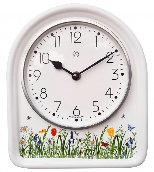 Quarz-Küchenuhr / Frühling