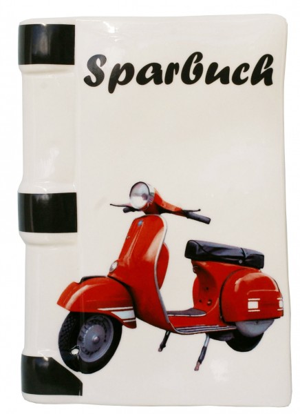 Spardose / Motiv Moped