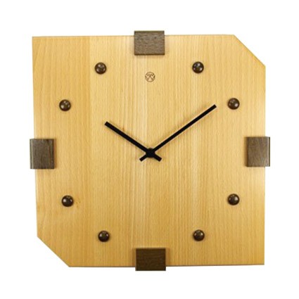 Holz - Wanduhr