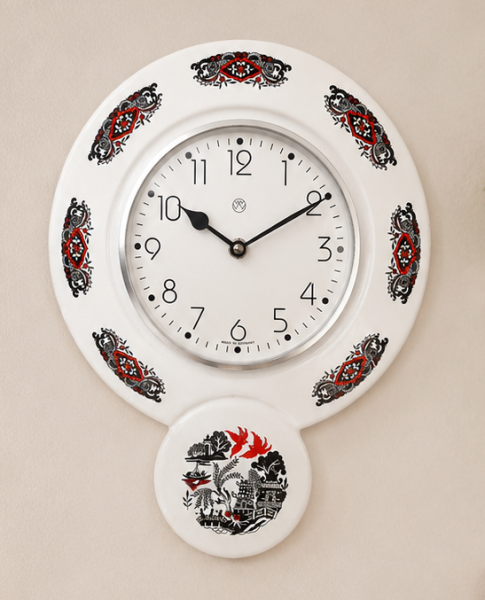 Küchenuhr, Keramik, Asiatisch
