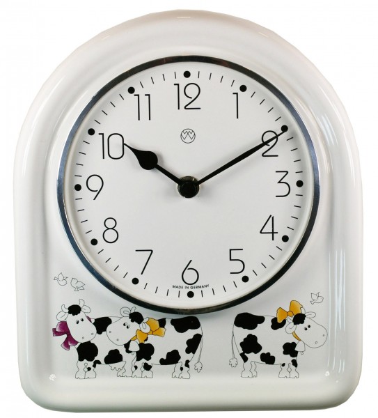 Quarz-Küchenuhr / Kühe