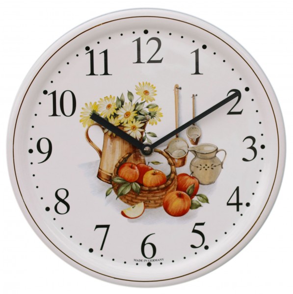 Keramik-Küchenuhr / Brotzeit