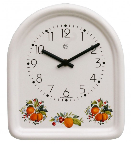 Keramik-Küchenuhr / Aprikosen