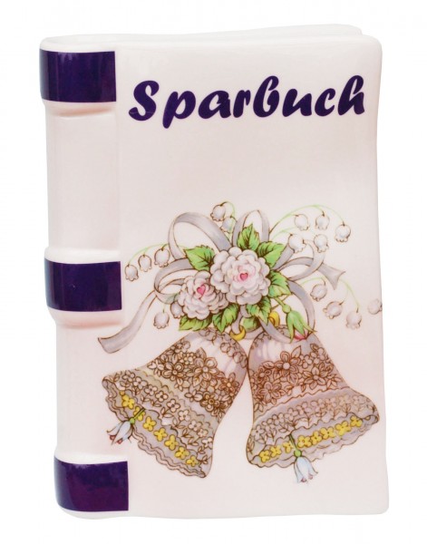 Spardose Motiv Hochzeitsglocken