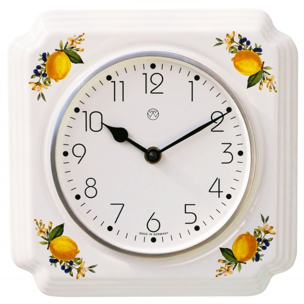 Quarz-Küchenuhr / Zitronen
