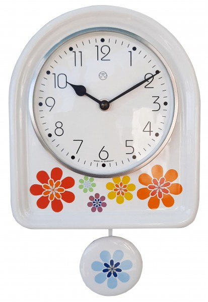 Quarz-Pendeluhr Dekor / retro-Look