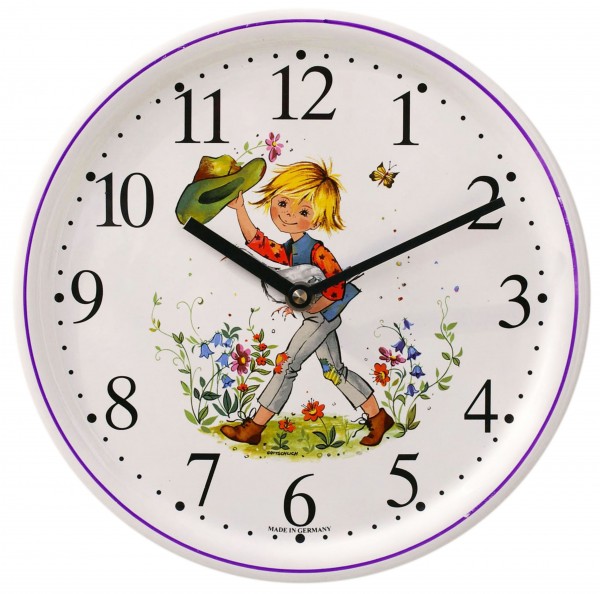 Kinderzimmer-Uhr Dekor / Hans im Glück