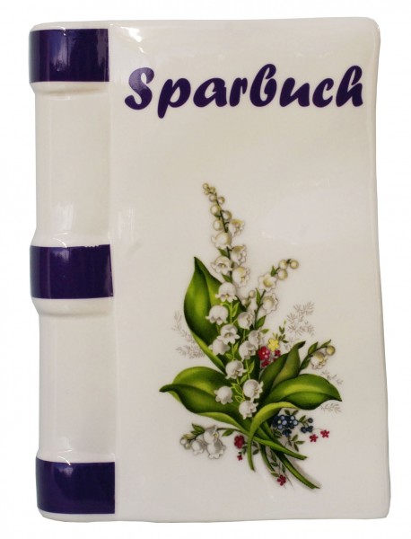 Spardose Motiv Maiglöckchen