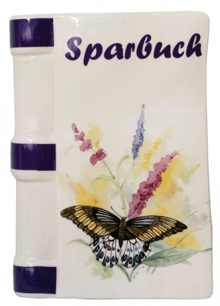 Spardose Motiv / Schmetterling