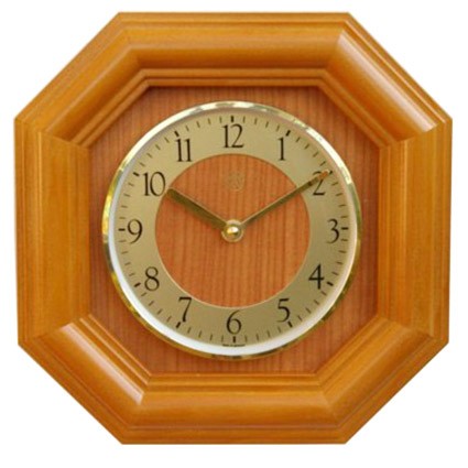 Holz - Wanduhr