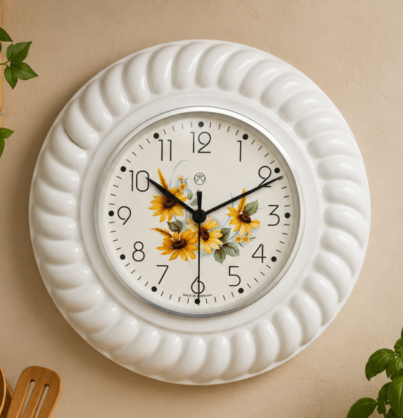 Funk-Küchenuhr, Sonnenblume