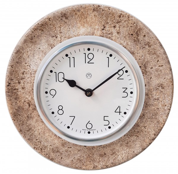 Quarz-Küchenuhr / Sandsteinoptik