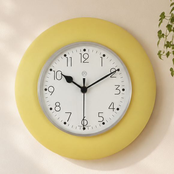 Funk-Küchenuhr, Gelb