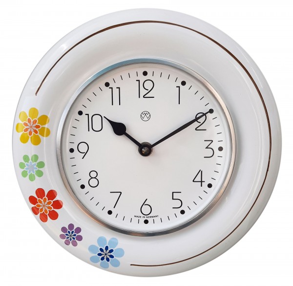 Quarz-Küchenuhr Dekor / retro-Look