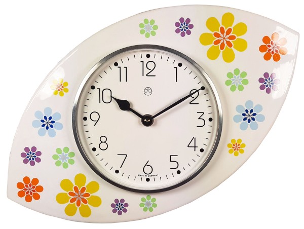 Quarz-Küchenuhr Dekor / retro-Look