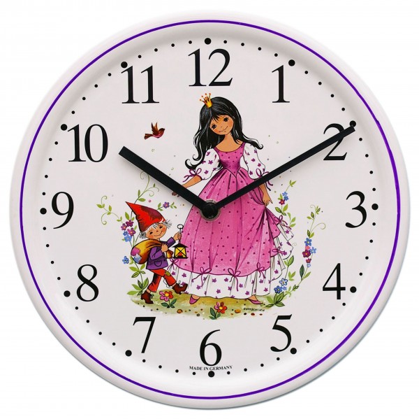 Kinderzimmer-Uhr / Schneewittchen