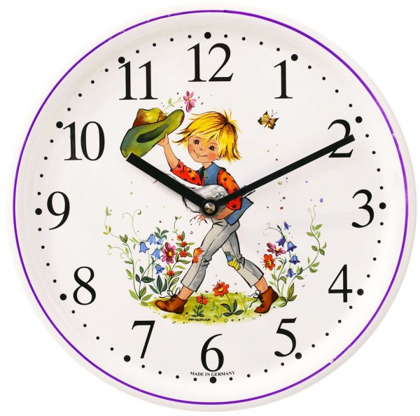 Kinderzimmer-Uhr Dekor / Hans im Glück
