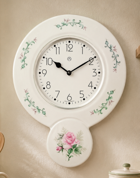 Küchenuhr, Keramik, Romanze