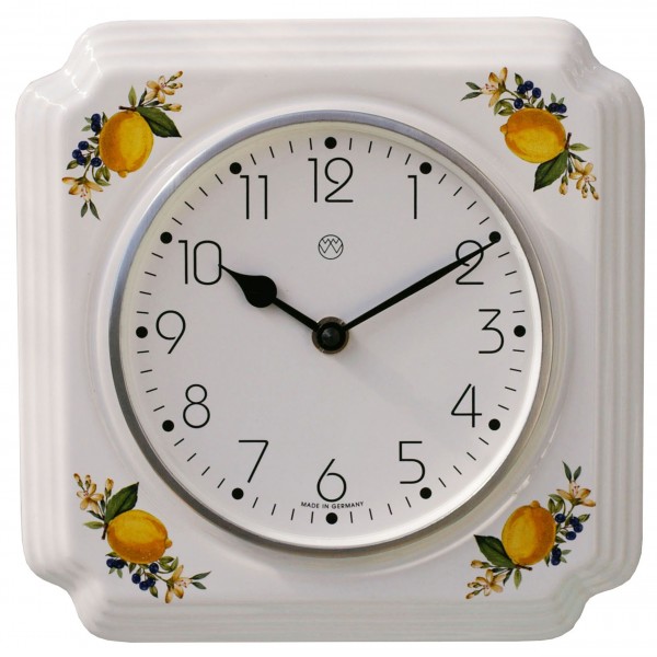 Quarz-Küchenuhr / Zitronen
