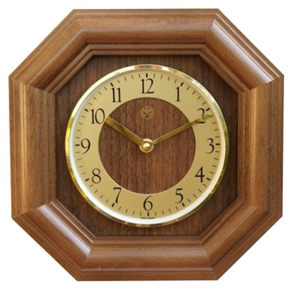 Holz - Wanduhr